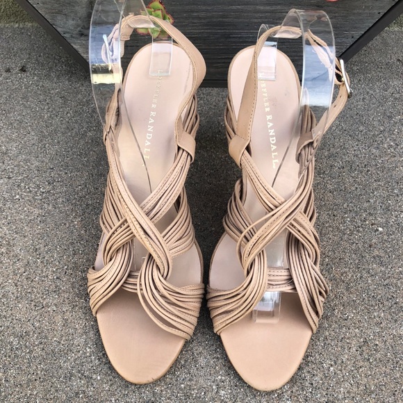 $350~LOEFFLER RANDALL~Leather Knot Sandals~9/9.5 - Picture 8 of 14